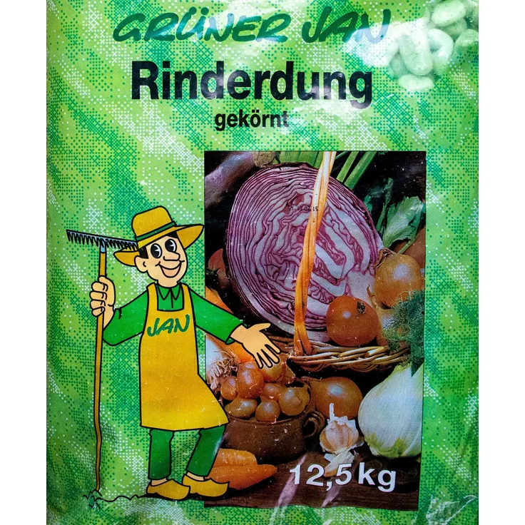 Rinderdung Pellets 12,5kg Rindermist Dung Dünger Gartendünger Kuhmist Stalldung