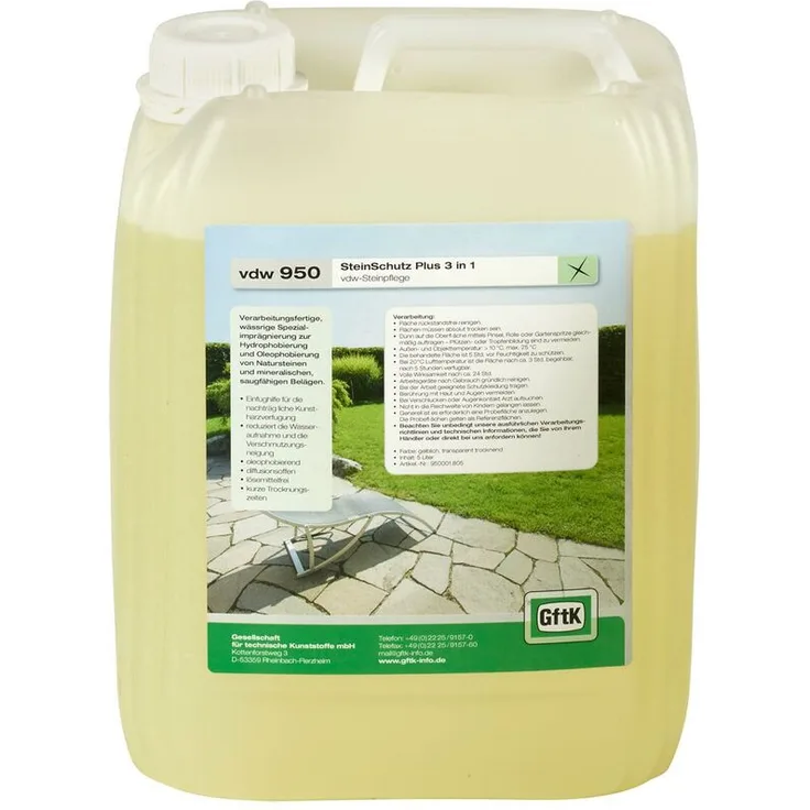 vdw 950 Steinschutz plus 3in1 5 Liter