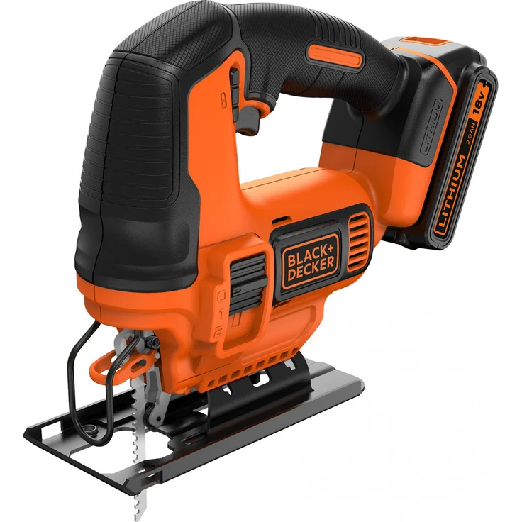Black & Decker Li-Ion Akku Stichsäge 18V BDCJS18 Pendelhubstichsäge mit Akku und Ladegerät – Bild 1