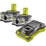 Ryobi 2x18 V - 5,0 Ah Lithium+ Akku u. Schnellladegerät - RC18150-250