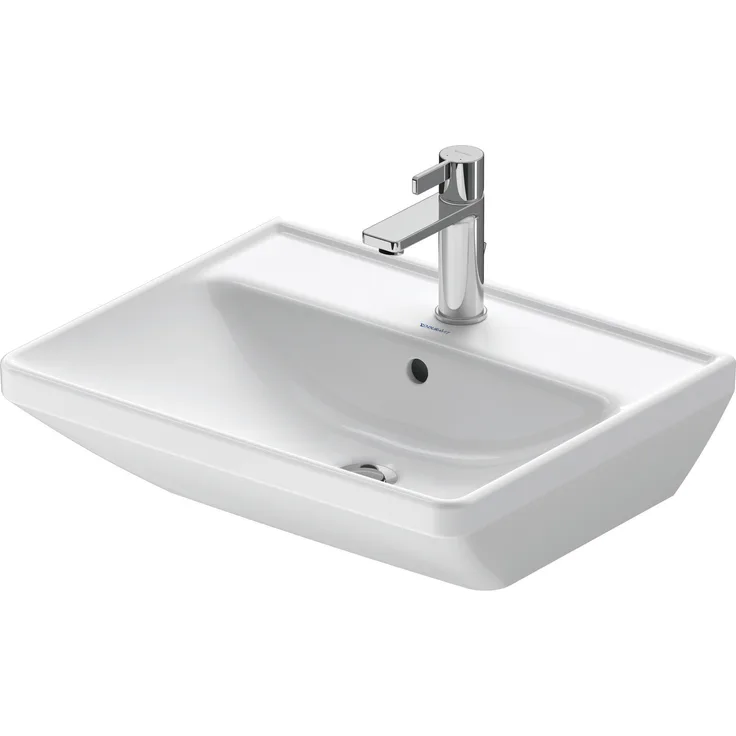 Duravit D-Neo Waschtisch, 550x440 mm, 1x Hahnloch, mit Überlauf, 236655000 - 2366550000