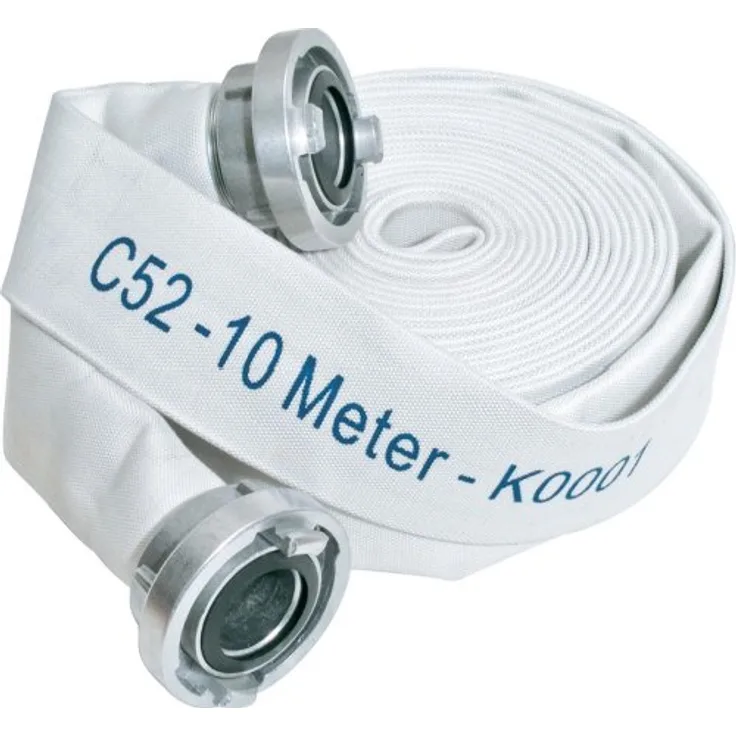 Karasto Bauflachschlauch mit C-Kupplung, 52mm 15m