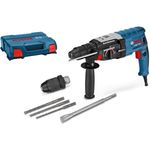 Bosch Professional Bohrhammer GBH 2-28 F mit SDS-Plus inkl. 3 tlg. Bohrer-Set + L-Case