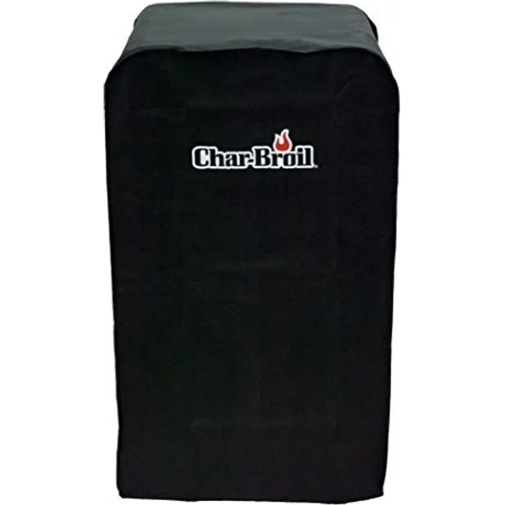 Char-Broil 140 763 Grillabdeckung, für Smoker, schwarz, wetterfest