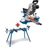 SCHEPPACH SET HM254 Kappsäge Gehrungssäge mit Untergestell Sägetisch UMF2000