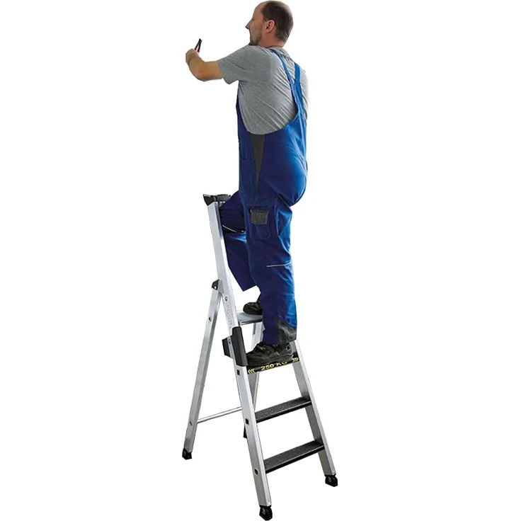 Günzburger Stehleiter mit clip-step R13 250kg, 7 Stufen