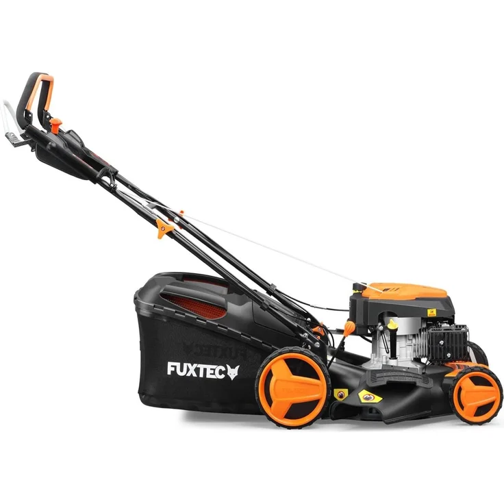 Fuxtec FX-RM5196PRO, 50,1 cm Schnittbreite, Benzin-Rasenmäher, 4400 Watt Leistung, 196 ccm Hubraum, 60 l Fangkorbvolumen – Bild 2