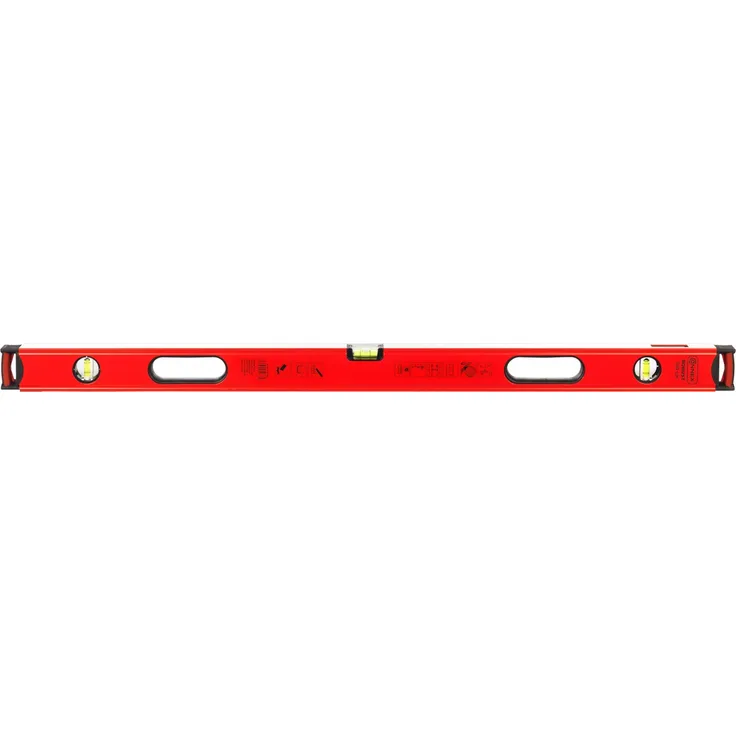 Connex COX736100 Wasserwaage Robust 100 cm, Aluminium-4 Kammer-Hohlprofil