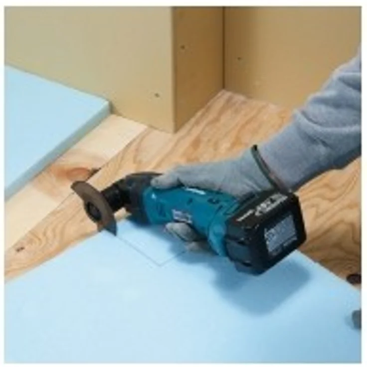 Makita Akku-Multifunktionswerkzeug ohne Akku-Ladegerät, 390 W, 18 V DTM51Z – Bild 3
