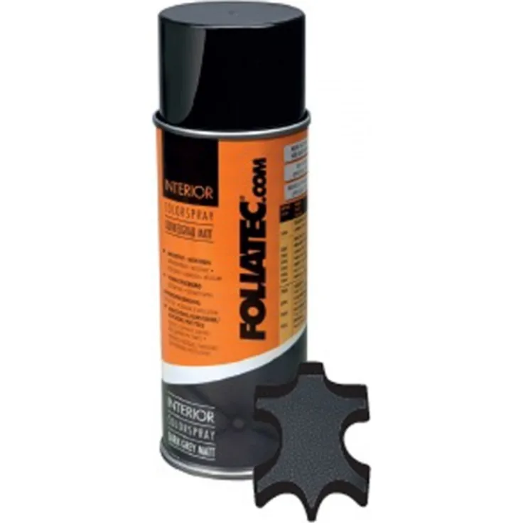 Foliatec - innenfarbe Interior Color Spray 400 ml dunkelgrau (matt) - grau