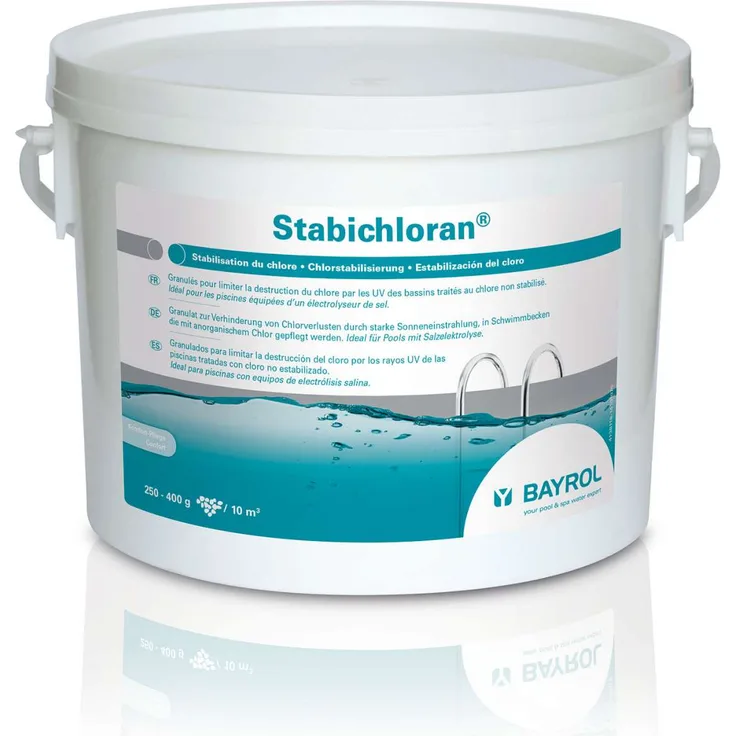 Bayrol Stabichloran 3 kg Granulat zur Aktivchlorstabilisierung für Pools mit Salzelektrolyse
