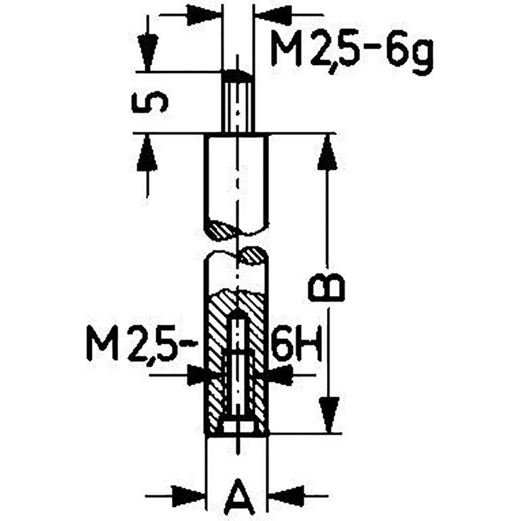 Käfer Verlängerungsstück 100mm