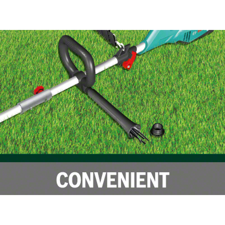 Bosch AFS 23-37 Elektro-Freischneider 1000 Watt Schnittkreisdurchmesser 23/37 cm mit Freischneidermesser im Karton – Bild 10