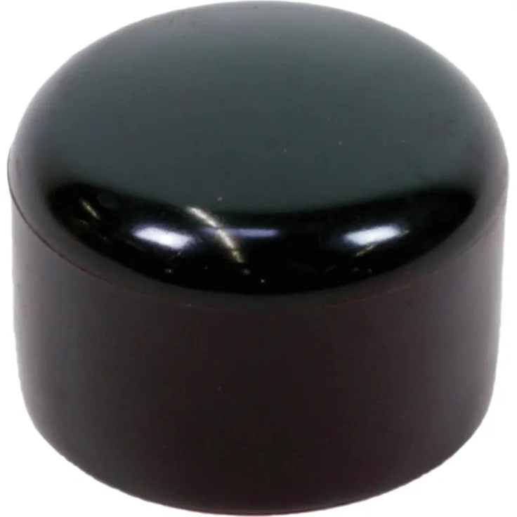 ZAUNPFAHLKAPPE 40901002 Schwarz 32 Mm K