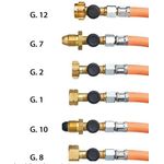 Hochdruckschlauch mit Schlauchbruchsicherung G 2 450 mm