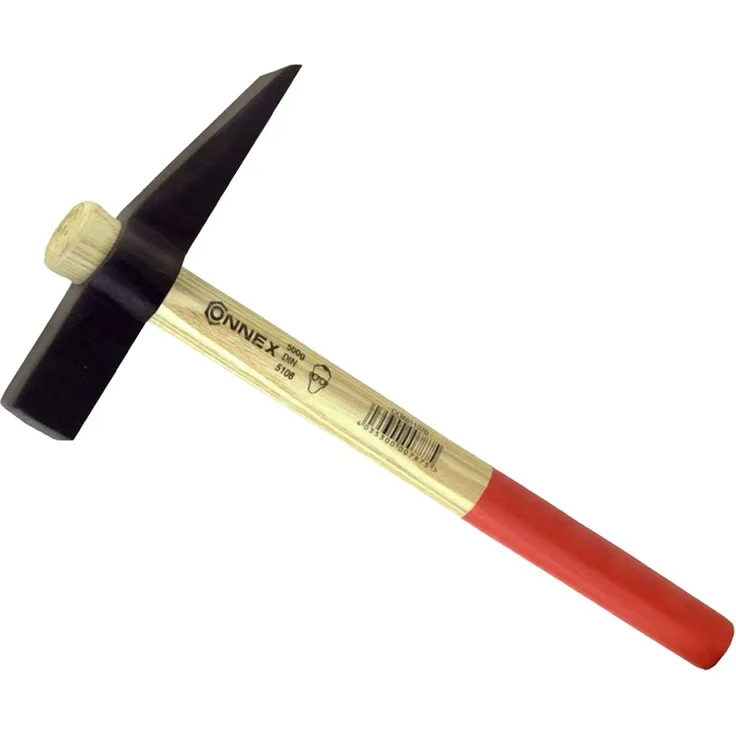 Connex COX611070 Rheinischer Maurerhammer, Holzstiel, 500 g