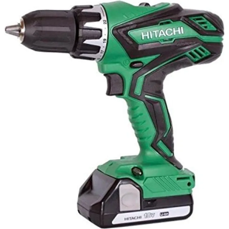 Hitachi DS 18DJL (2 x 2,5 Ah) mit 100 tlg. Bit-Zubehör
