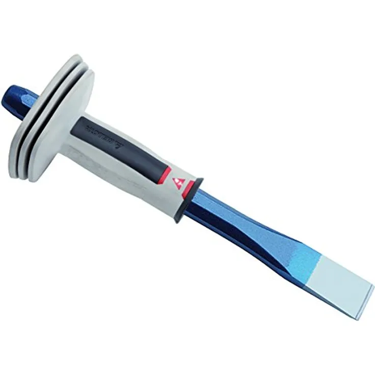 Bellota 5825-16x250 CP Meißel, Chrom-Vanadium, achteckig, 16 x 250 mm, mit Schutzvorrichtung für die Hand, 16 mm x 250 mm