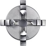 Proxxon Vierbacken-Drehfutter, zentrisch spannend, für Feindrehmaschine FD 150|E - GmbH