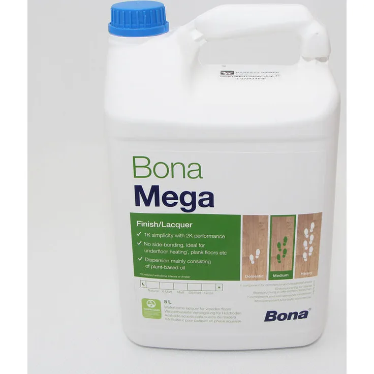 Mega Parkettlack 5 Liter matt - Bona