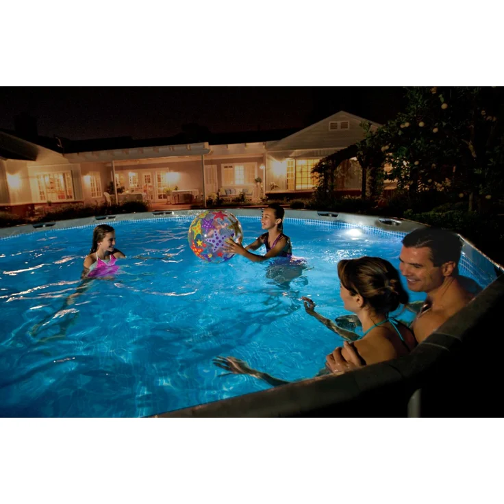 Intex 28698 LED Poolbeleuchtung Wandlicht Licht Schwimmbecken magnetisch – Bild 4