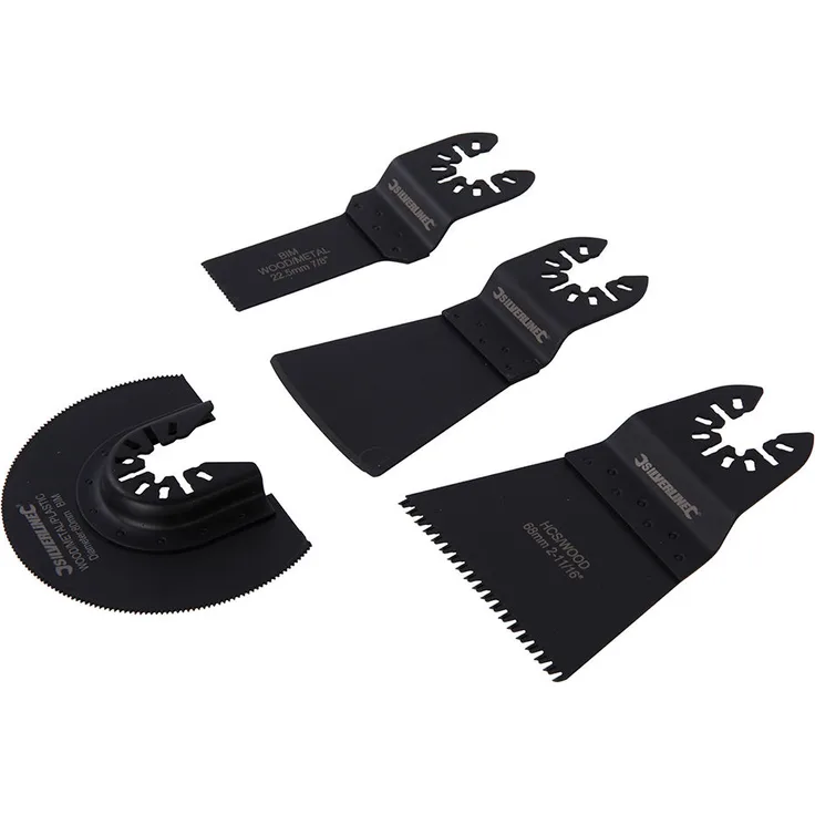 Silverline 880380 Säge- und Schabersatz, 4-tlg.