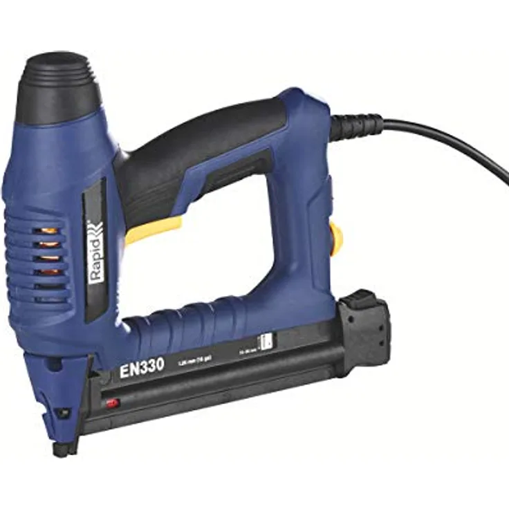 Rapid Elektronagler Nagelpistole EN330, Hochwertiger Nagler für Nägel Typ 8 18Ga 15-30 mm