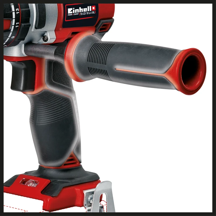 Einhell Akkuschrauber TE-CD 18 Li-i Brushless Solo Power X-Change PXC (mit Schlagfunktion, Li-Ion, 18 V, 2 Gang, 60 Nm, LED Licht, ohne Akku und Ladegerät) – Bild 3
