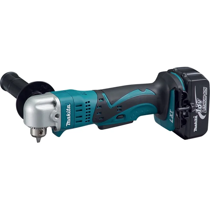 Makita Akku-Winkelbohrmaschine 18 V im Makpac mit 2 Akkus 4,0 Ah + Ladegerät
