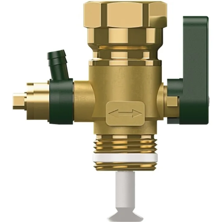 Reflex Durchströmungsarmatur FLOWJET mit Entleerung 3-4''
