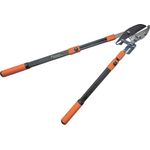 Garten Primus Astschere, Astamboss - Ratschenschere, schwarz-orange, 67 x 28 x 3,5 cm, 01100