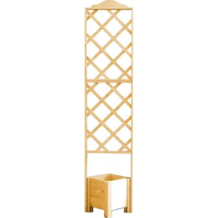 Promadino Eck-Pflanzkasten Botanica mit Spalier 210 cm x 47 cm x 45 cm