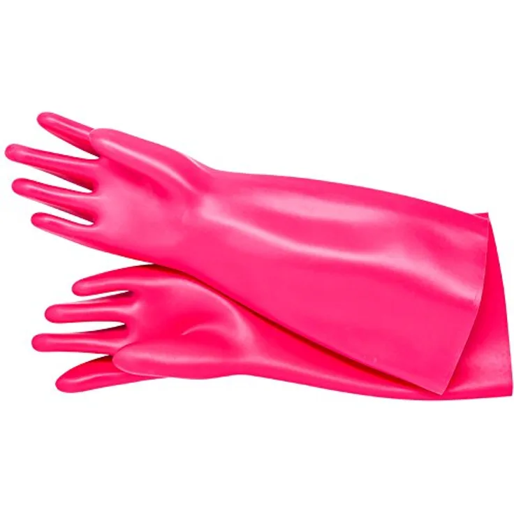 Knipex 98 65 42 Nicht kategorisiert Elektrikerhandschuhe Gr.11, Klasse 0 Länge: 520 mm, rot