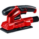 Einhell Schwingschleifer TC-OS 1520-1 (150W, 24.000 1-min Schwingzahl, Kletthaftung u. Klemmvorrichtung, Softgrip, inkl. 3x Schleifpapier (P120))