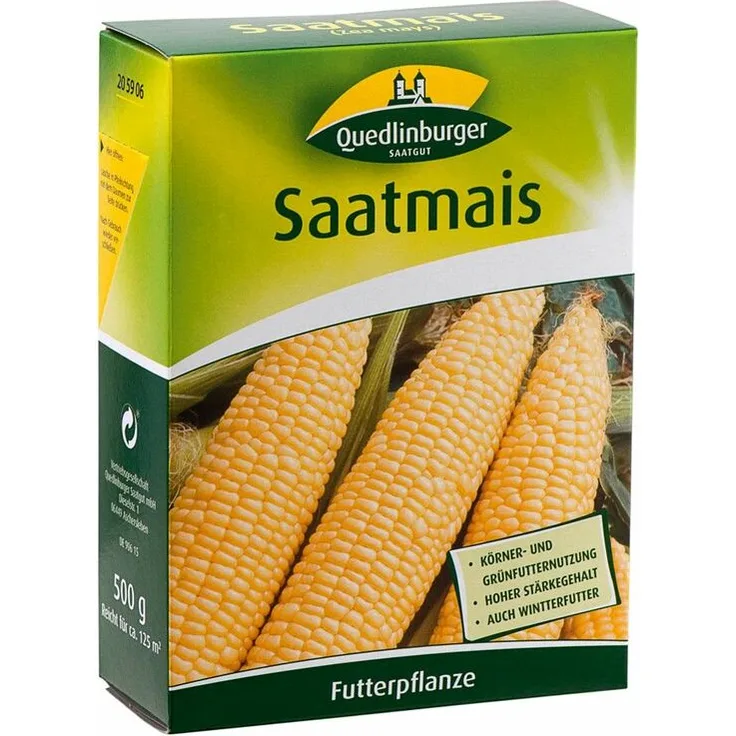 QUEDLINBURGER SAATGUT Quedlinburger Saatgut - Saatmais 500 g | Gründünger