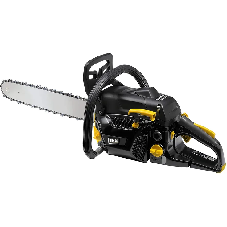 Texas XCS5600 Benzin-Kettensäge Motorsäge Kettensäge Säge 56ccm 50cm, 2350 Watt Leistung