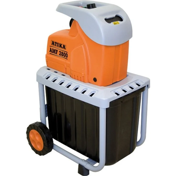 Atika AMF 2800 Leistung 2 800 W Häckselsystem Messer Materialstärke 4 5 cm Fangsackvolumen 61 Liter Geräuschentwicklung 105 dB – Bild 1
