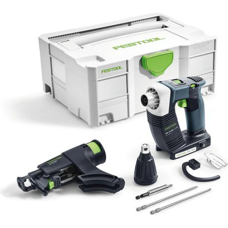 Festool DWC 18-4500 Basic Akku-Bauschrauber 18V Brushless 1/4" 14Nm + Tiefenanschlag + Koffer - ohne Akku - ohne Ladegerät – Bild 1