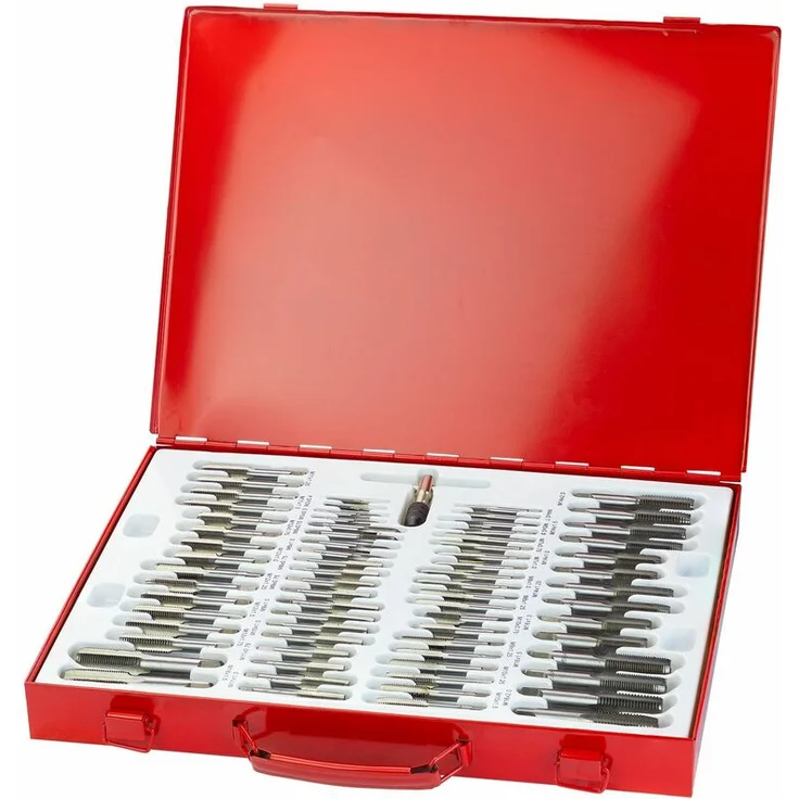 Gewindeschneider Gewindebohrer Set Gewindeschneidsatz Gewindeschneidset 110 tlg.