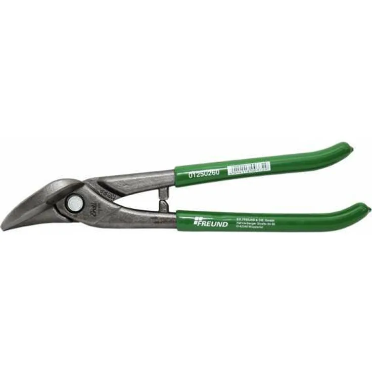 Idealschere-Kombinierte Blechschere rechts , HRC 56 (grün) 01250260 - Freund