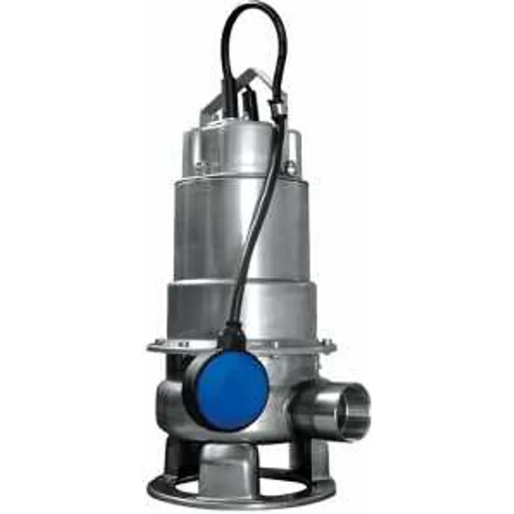 NOWAX Tauchpumpe Edelstahl ATPN 1500 Förderhöhe 11 m 20500 l/h Schmutzwasser 1,5 m Tauchtiefe 50 mm