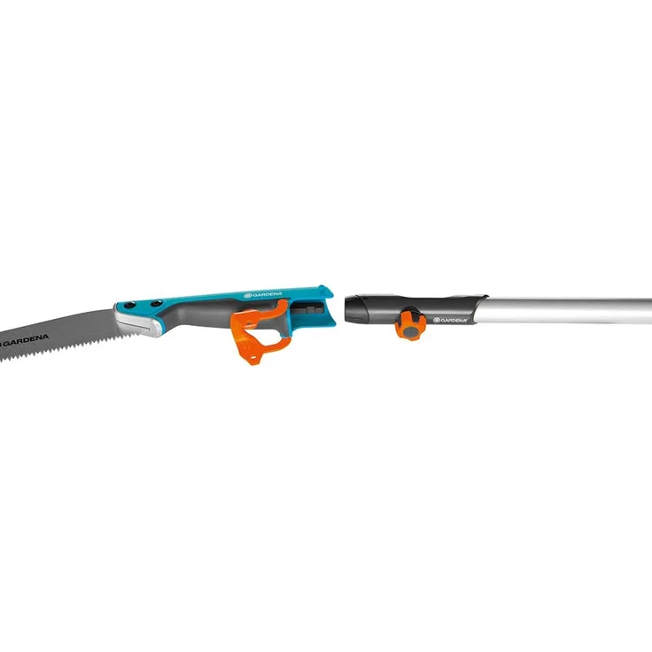 GARDENA combisystem-Gartensäge 300 PP gebogen: Astsäge für optimale Astschnitte, Sägeblattlänge 315 mm, mit Räumhaken, hartverchromt, Abrutschstopp, Präzisionszahnung mit 2-Seiten-Schliff (8738-20) – Bild 5