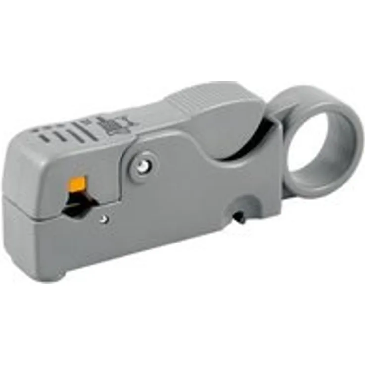 Fixpoint 11661 Abisolierwerkzeug mit 2 Klingen - Schnittlänge 4 mm, 6 mm, 8 mm, 12 mm,