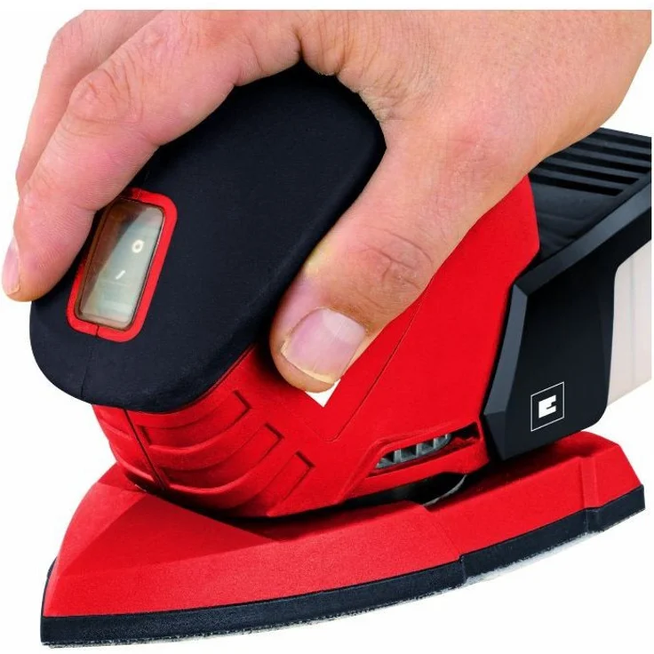 Einhell Multischleifer TE-OS 1320 (130 W, Schwingkreis-Ø 2 mm, Schleiffläche 150 x 150 x 100 mm, Staubfangbox, inkl. 3x Schleifpapier) – Bild 3
