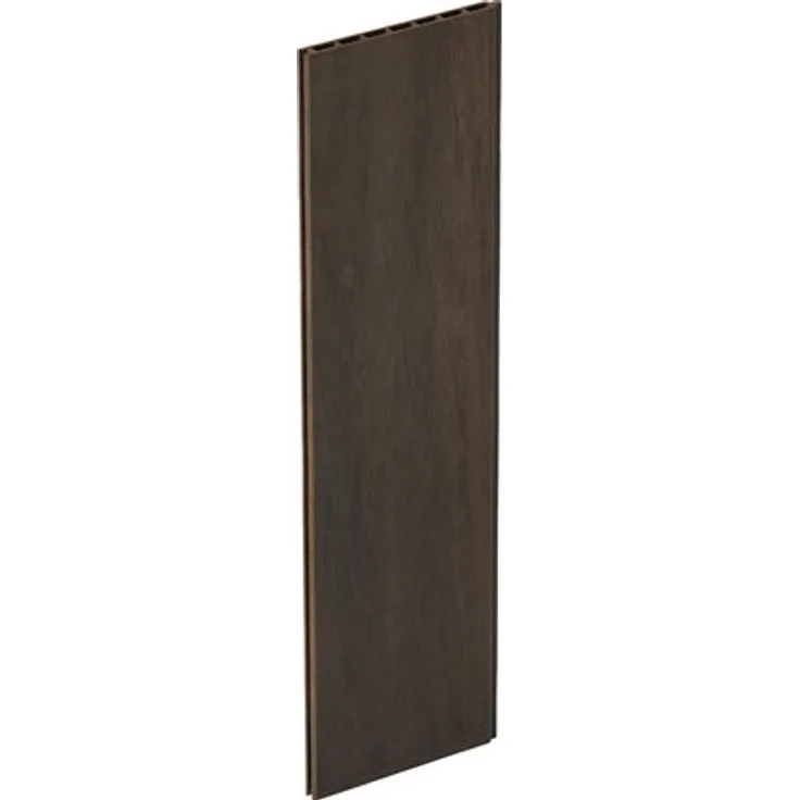 GroJa Stecksystem Einzelprofil Solid Grande 180 cm x 24 cm x 1,9 cm Walnuss