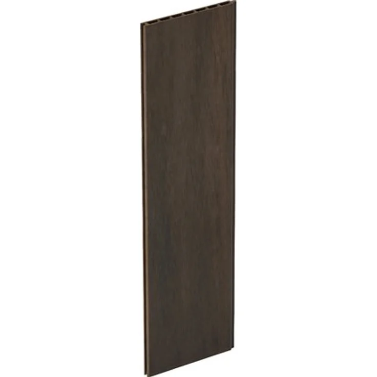 GroJa Stecksystem Einzelprofil Solid Grande 180 cm x 24 cm x 1,9 cm Walnuss