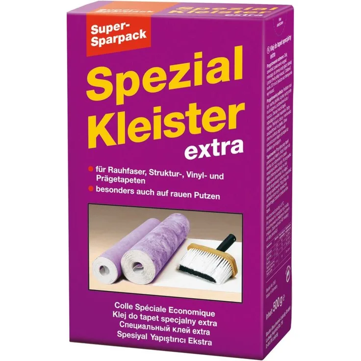 Decotric Tapetenkleister Spezial 500 g, extra Sparpack