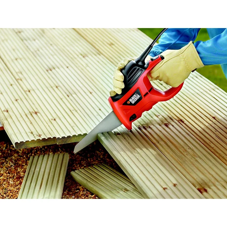 Black + Decker KS880EC-QS Elektrische Handsaege m. Zubehoer – Bild 2