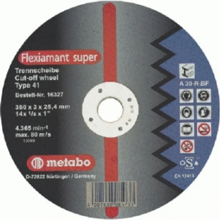 Metabo 616338000 Flexiamant super 350x3,0x25,4 Stahl