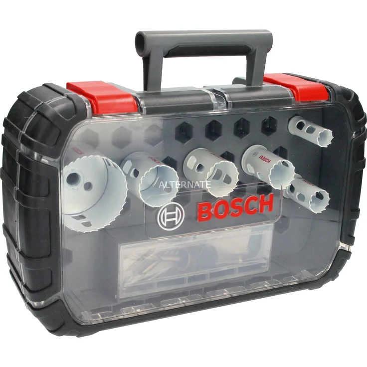 Bosch Professional 9 tlg. Lochsäge Progressor for Wood & Metal Set (für Elektriker, Zubehör Bohrmaschine) – Bild 1